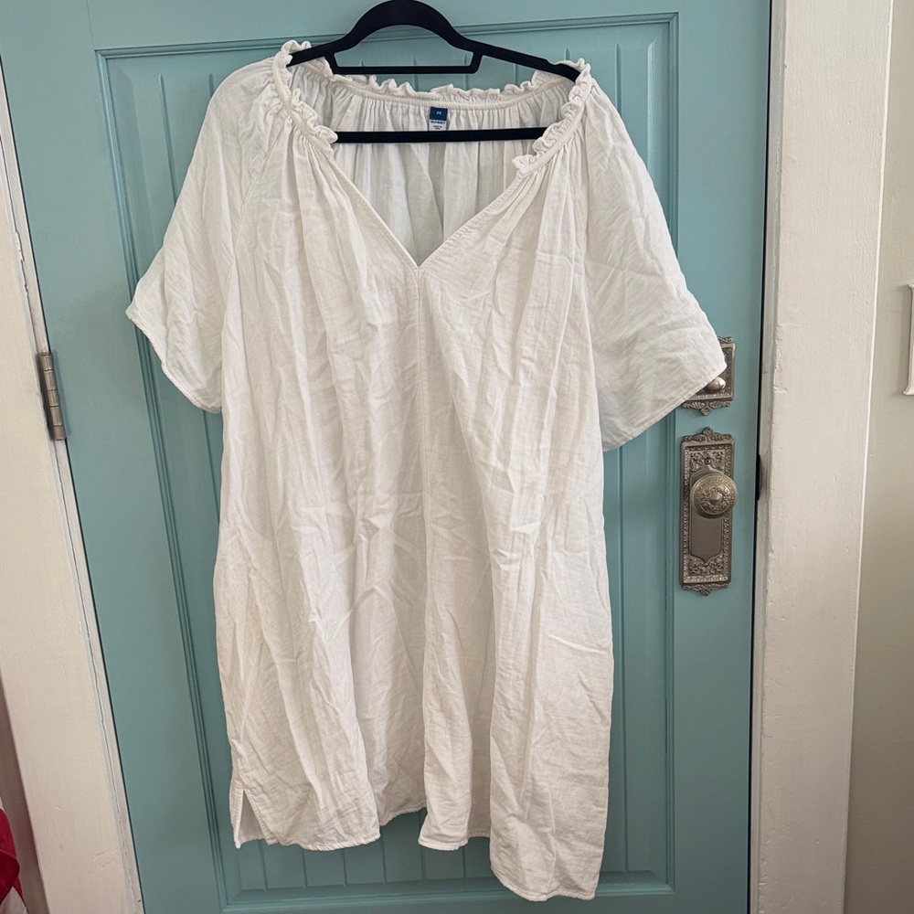 Old Navy White Mini Dress